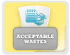 Acceptable Wastes